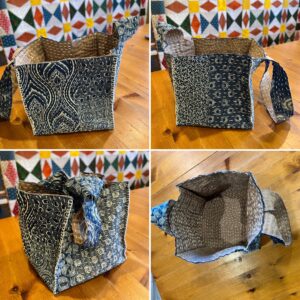 Boro Stitched Rice Bag pattern